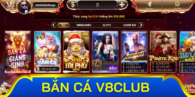 Những ưu điểm tuyệt vời mà bắn cá V8club mang lại