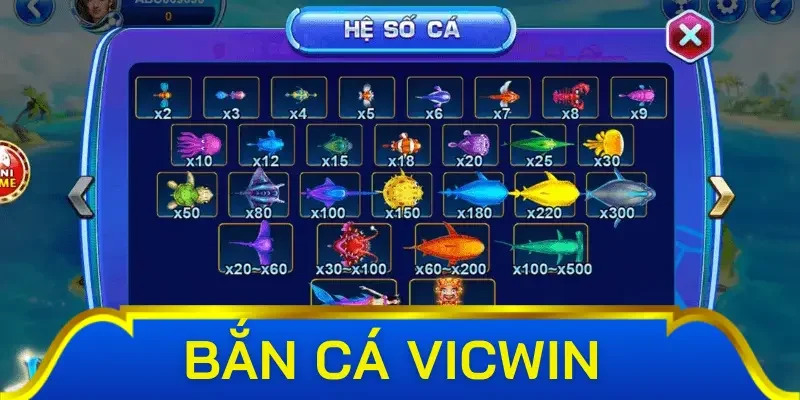 Những lý do nên lựa chọn bắn cá Vicwin